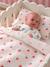 Blanket + Pillow for Dolls, in Cotton Gauze caramel+printed pink+rose+White+yellow - vertbaudet enfant 