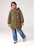 Parka réversible enfant fille kaki+marine - vertbaudet enfant 