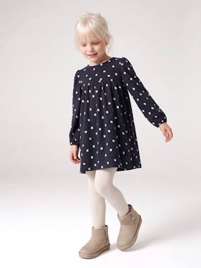 Robe manches longues fille - vertbaudet enfant