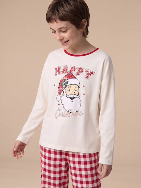 Pyjama fille de Noël rouge - vertbaudet enfant 