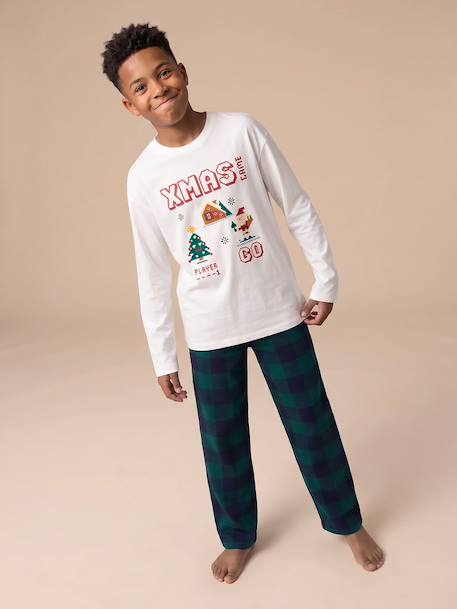 Pyjama garçon Noël vert sapin - vertbaudet enfant 