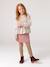 Printed blouse for girls anthracite+vanilla - vertbaudet enfant 