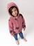 Veste fille sherpa motifs écru+mauve+vanille - vertbaudet enfant 