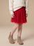 Tulle skirt for girls red - vertbaudet enfant 
