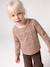 Long-sleeved T-shirt for girls blush+vanilla - vertbaudet enfant 