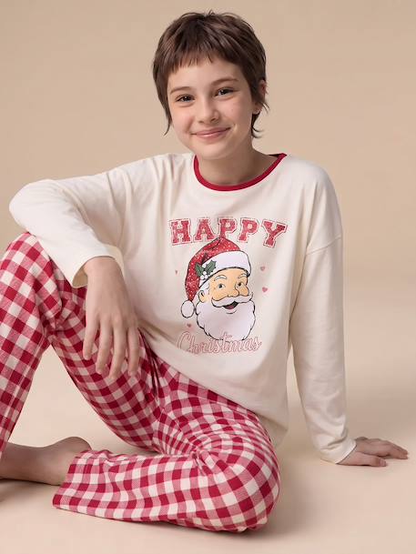 Pyjama fille de Noël rouge - vertbaudet enfant 
