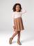 Robe 2 en 1 manches longues fille camel - vertbaudet enfant 
