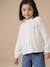 Chemise file gaze de coton imprimée personnalisable blanc imprimé+bleu chambray+doré+écru+mauve - vertbaudet enfant 