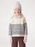 Pull fille écru+marine - vertbaudet enfant 