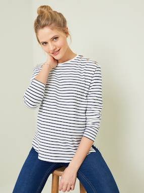 Sailor-Style T-Shirt - vertbaudet enfant