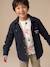 Long-sleeved lined shirt for boys marl grey - vertbaudet enfant 