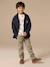 Easy-to-put-on fluid trousers for boys medium blue+night blue+sage green+terracotta - vertbaudet enfant 