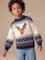Pull de Noël garçon marine - vertbaudet enfant 