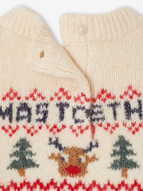 Christmas jumper for baby boys red - vertbaudet enfant 