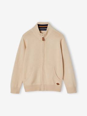 High Neck Jacket with Zip, for Boys - vertbaudet enfant