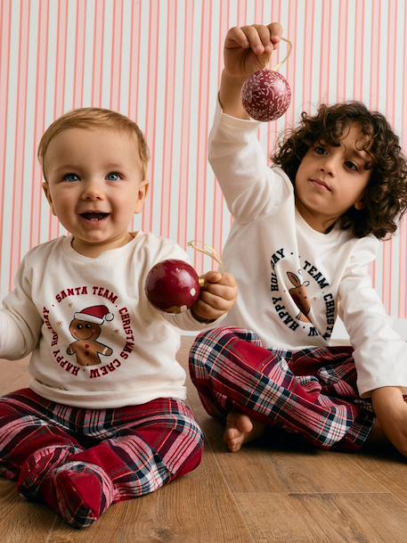 2-piece pyjamas Family Capsule for newborn ecru - vertbaudet enfant 