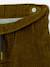 Wide-leg corduroy trousers for boys cappuccino+lichen - vertbaudet enfant 