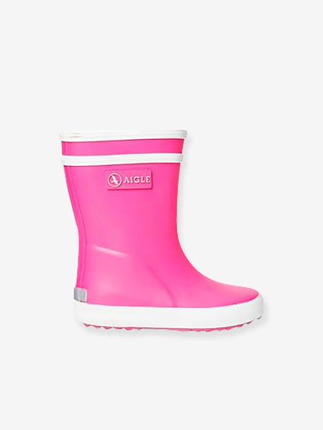 Bottes de pluie bébé Baby Flac guimauve+rose+rouge - vertbaudet enfant 