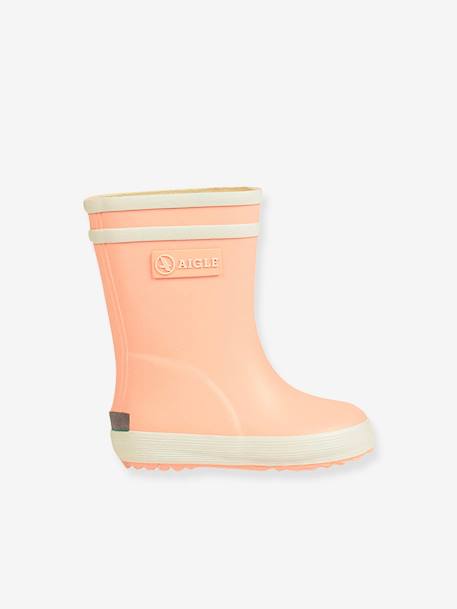 Bottes de pluie bébé Baby Flac guimauve+rose+rouge - vertbaudet enfant 