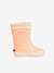 Bottes de pluie bébé Baby Flac guimauve+rose+rouge - vertbaudet enfant 