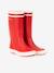 Bottes de pluie enfant Lolly Pop guimauve+rouge - vertbaudet enfant 