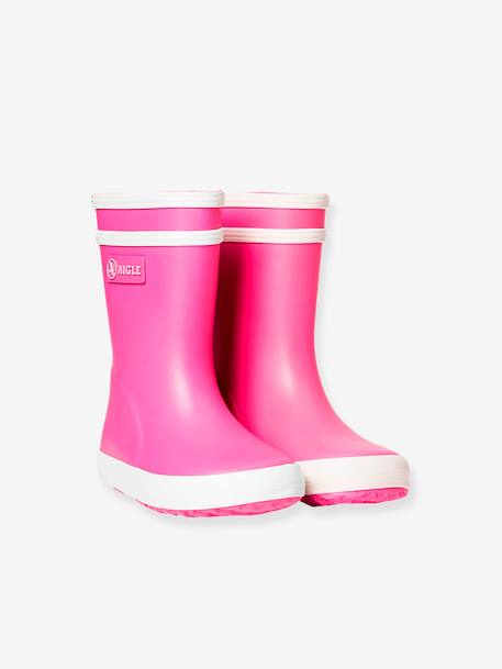 Bottes de pluie bébé Baby Flac guimauve+rose+rouge - vertbaudet enfant 