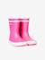 Bottes de pluie bébé Baby Flac guimauve+rose+rouge - vertbaudet enfant 