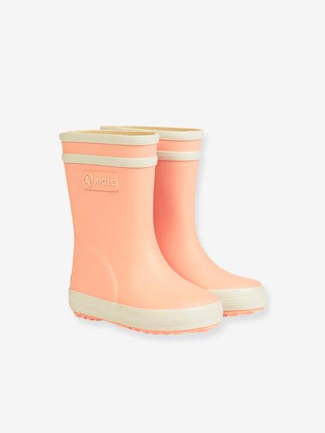 Wellies for Baby Girls, Baby Flac by AIGLE® Light Pink+Pink+Red+Yellow - vertbaudet enfant 