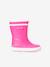 Bottes de pluie bébé Baby Flac guimauve+rose+rouge - vertbaudet enfant 