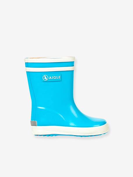 Bottes de pluie bébé Baby Flac bleu ciel+marine - vertbaudet enfant 