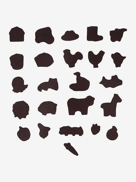 Magnetic Animals - FSC® Certified Wood Blue/Multi - vertbaudet enfant 