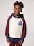 Sweat à capuche garçon bordeaux - vertbaudet enfant 