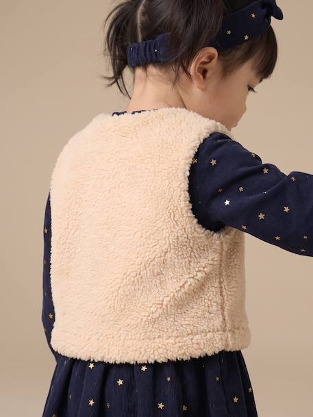 Dress set for baby girls navy blue - vertbaudet enfant 
