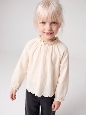 Long-sleeved blouse for girls - vertbaudet enfant