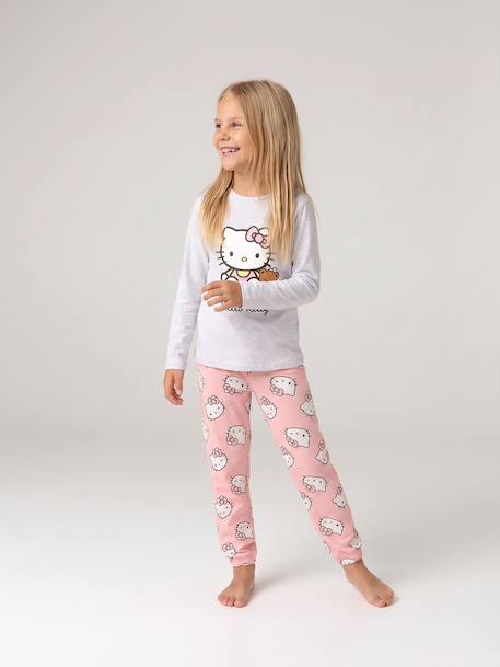 Pyjama Hello Kitty fille rose poudré - vertbaudet enfant 
