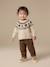 Pull bébé garçon tricot beige chiné - vertbaudet enfant 