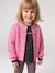 Loose-Fitting Soft Knit Cardigan for Girls marl grey+mint green+petrol blue+purple clover+rose - vertbaudet enfant 