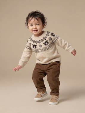 Pantalon bébé en velours côtelé - vertbaudet enfant