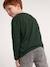 T-shirt manches longues garçon marine+vert - vertbaudet enfant 