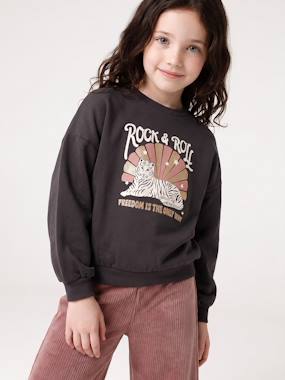 Ensemble fille sweat et pantalon - vertbaudet enfant