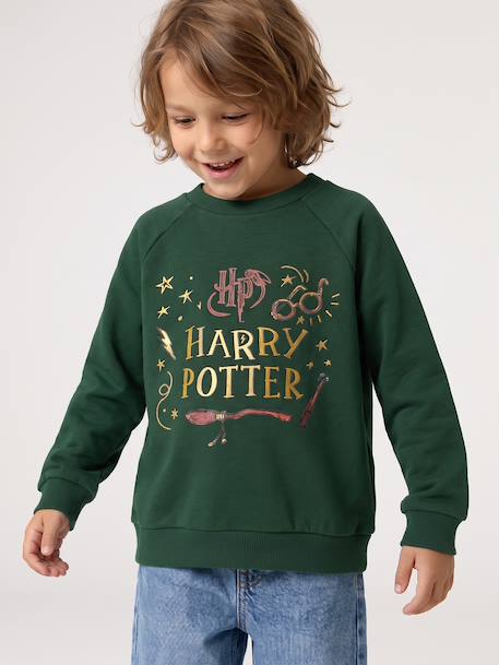 Sweat Harry Potter vert foncé - vertbaudet enfant 