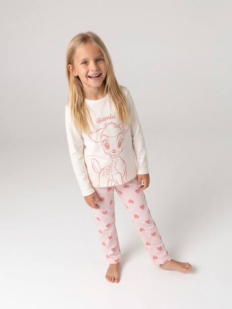 Bambi pyjamas for girls pale pink - vertbaudet enfant 
