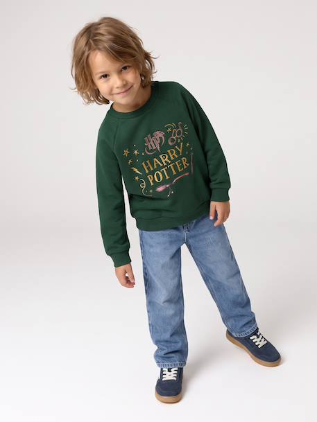 Sweat Harry Potter vert foncé - vertbaudet enfant 