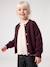 Gilet fille boutons bijoux prune - vertbaudet enfant 