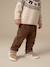 Pantalon bébé en velours côtelé bleu grisé+caramel+lichen+marron - vertbaudet enfant 