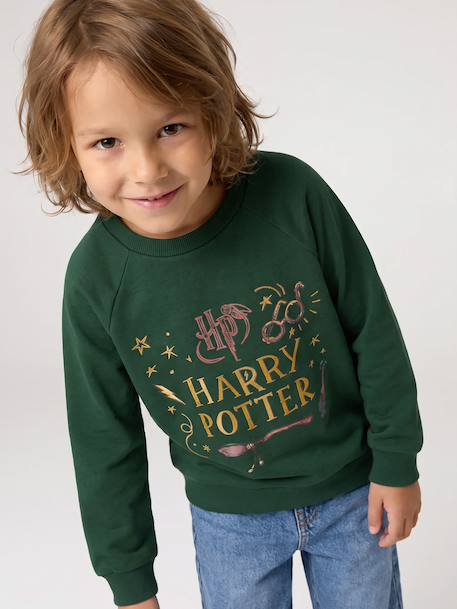 Sweat Harry Potter vert foncé - vertbaudet enfant 