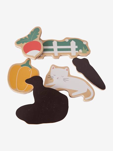 Magnetic Animals - FSC® Certified Wood Blue/Multi - vertbaudet enfant 