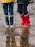 Bottes de pluie enfant Lolly Pop guimauve+rouge - vertbaudet enfant 