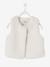 Faux Fur Waistcoat for Girls printed brown+White - vertbaudet enfant 