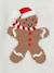 Unisex Christmas Jumper, Gingerbread Man, for Babies White - vertbaudet enfant 